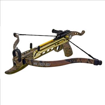 Self Cocking Cobra Pistol Crossbow Tree Camo 80 Lb.