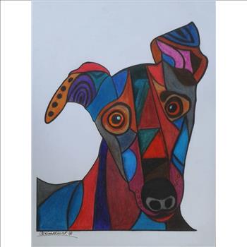 Original Art Piece Signed By Artist Drawing