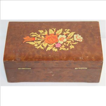 Beautiful Vintage Antique Jewelry Chest / Box Circa 1970´s