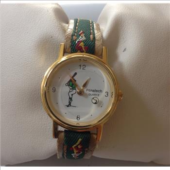 Vintage Unisex Penatech Quartz Baseball Watch