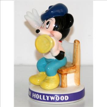 Hooray for Holywood Mickey Mouse Film Director Disney Figurine