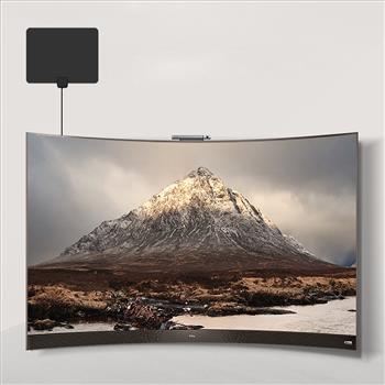 Amplified HD Digtial TV Antenna with 50-85 Miles Long Range - Detachable Signal Booster Support Full HD 1080P 4K All TVs for Indoor w/Longer Coax Cable