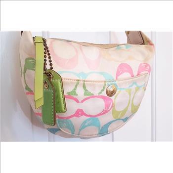 Coach Signature Colorful Bag