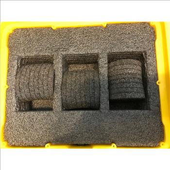 Invicta 3 Slot Dive Impact Case DC3YEL Watch Collector Travel Yellow Box Display