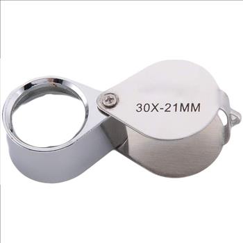 New 30X 21mm Jeweler's Jewelry Loupe Magnifier by Crazy Cart