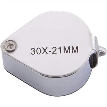 New 30X 21mm Jeweler's Jewelry Loupe Magnifier by Crazy Cart