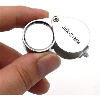 New 30X 21mm Jeweler's Jewelry Loupe Magnifier by Crazy Cart