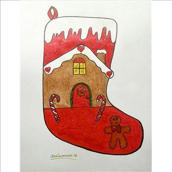 New Drawing Signed By Artist