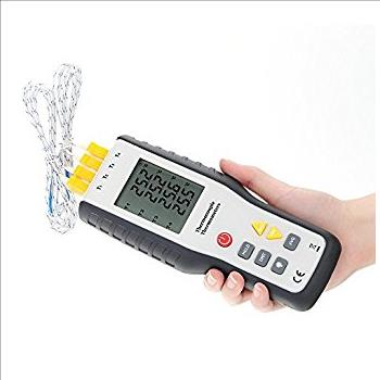 Digital Handheld 4 Channel Thermometer