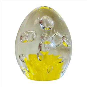 Collectible Vintage Hand Made/Blown Glass. Paperweight