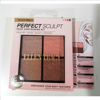 Ellen Tracy Perfect Sculpt Face Contouring Kit Highlight Blush Sculpt Contour