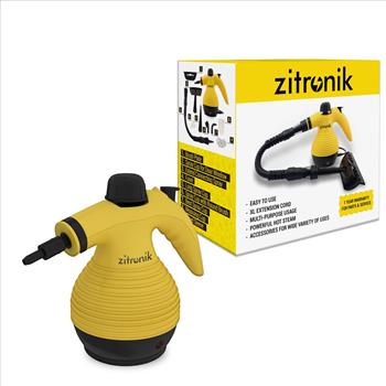 Zitronik Spill-Proof Handheld Multi-PURPOSE Chemical FREE Pressurized Steam Cleaner