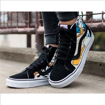 Collectible Disney Mickey & Friends Suede/Canvas Shoes Size 12