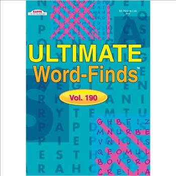 2 Pcs Brain Teaser Sudoku Puzzle Books Volume #12 Over 150 Puzzles and Ultimate Word Finds Vol#190