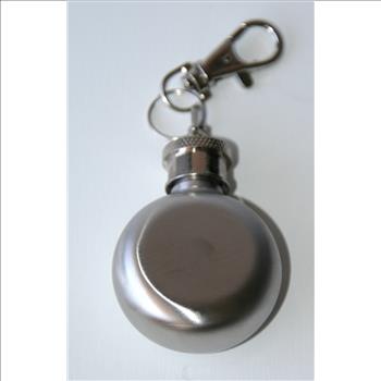 2 Pcs Hologram Golf Round Hip Flask Set Golf