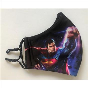 Face Mask Superman Fashion Mask Reusable