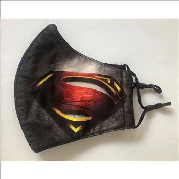 Face Mask Superman Fashion Mask Reusable