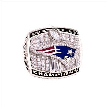Tom Brady Patriots 2001 Super Bowl XXXVI Championship Replica Ring Size 10