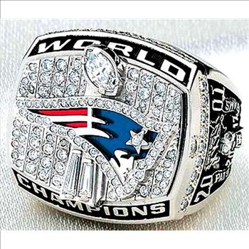 Tom Brady Patriots 2001 Super Bowl XXXVI Championship Replica Ring Size 10
