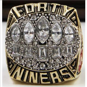 NFL San Francisco 49ers Super Bowl XXIX Championship Replica Ring Size 11