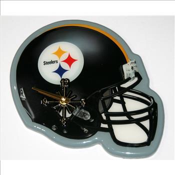 Pittsburgh Steelers NFL Helmet Wall Clock