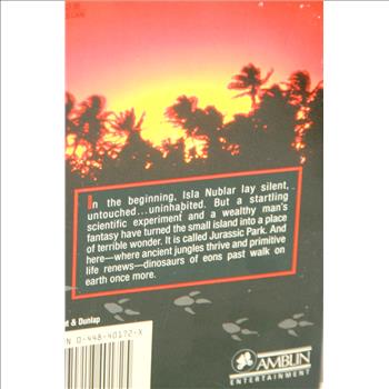 Jurassic Park: the Junior Novelisation Book