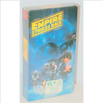 New Collectible Star Wars The Empire Strikes Back VHS Movie