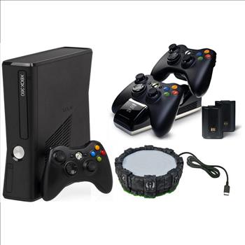 Xbox 360 Slim - Rouge/Noir | Back Market