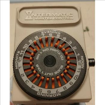 Vintage InterMatic Master Control Program Timer
