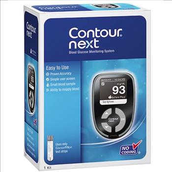 Bayer Contour Next Glucose Blood Glucose Meter Kit
