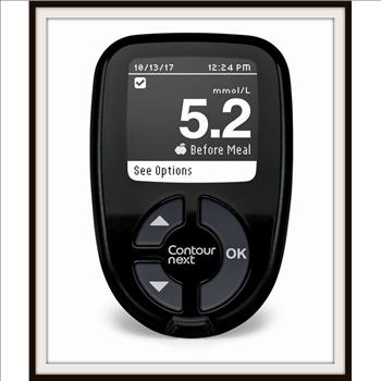 Bayer Contour Next Glucose Blood Glucose Meter Kit