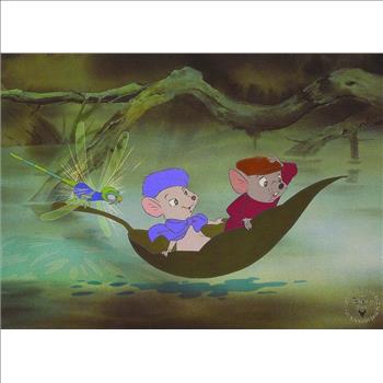 The Rescuers Disney Store 1999 DISNEY STORE EXCLUSIVE LITHOGRAPH: The RESCUERS 11”X14” Litho with ...