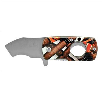 Folding Cigar Cutter Pocket Knife