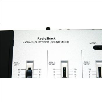 Radio-Shack 4-Channel Stereo Microphone Mixer