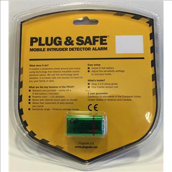 New Plug & Safe Portable Intrusion Sensor Alarm