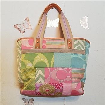 Coach Hampton Pastel Patchwork