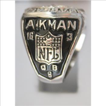 NFL Dallas Cowboys Super Bowl XXVII Replica Ring Size 9