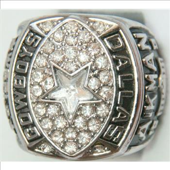 NFL Dallas Cowboys Super Bowl XXVII Replica Ring Size 9