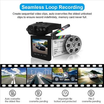 Dash Cam,Car DVR,Dashboard Camera,Car Recorder 2.5
