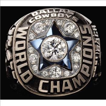 NFL Dallas Cowboys 1971 Super Bowl VI Championship Replica Ring Size 10