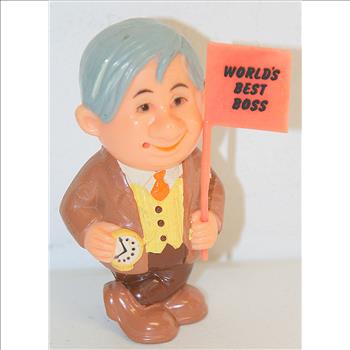World´s Best Boss Plastic Figurine 4