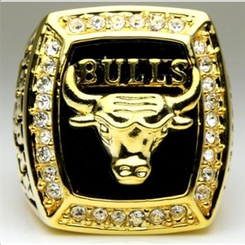 Chicago Bulls 1991 Championship Replica Ring Size 10