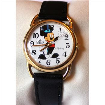Collectible Classic Lorus Quartz Mickey Mouse Disney Watch