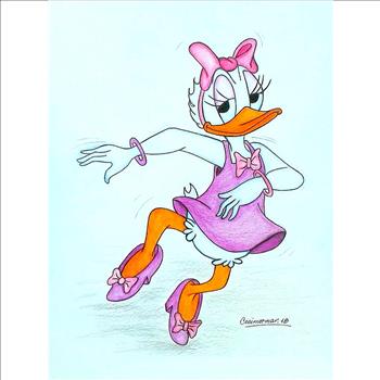 New Drawing Signed By Artist