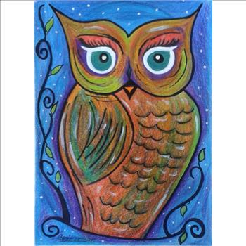 New Original Drawing Singed By Artist