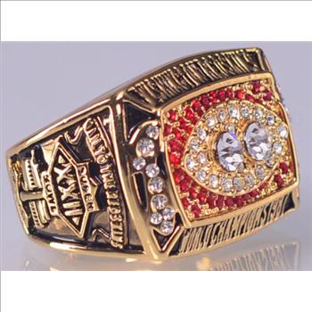 Washington Redskins 1987 Replica Super Bowl XXII Championship Ring Size 10