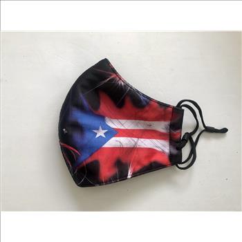 Face Mask Fashion Puerto Rico Mask Reusable