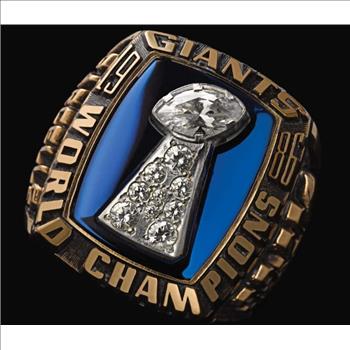 New York Giants Super Bowl XXI World Championship Replica Ring Size 12
