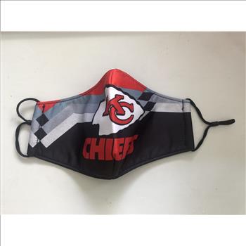Face Mask Fashion KC Chiefs Mask Reusable