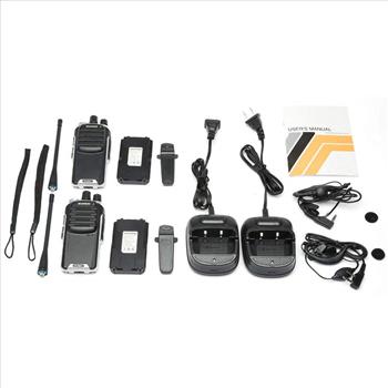 BF-888S Plus UHF Walkie Talkies Upgrade Version of BF-888S Two-Way Radio for Hiking Camping Trolling (2 Pack)